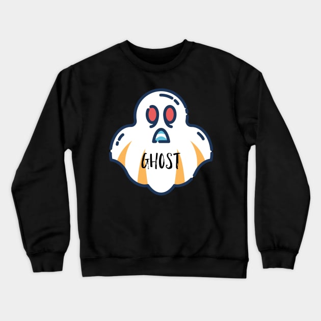 GHOST Crewneck Sweatshirt by ТВ-Сентайл